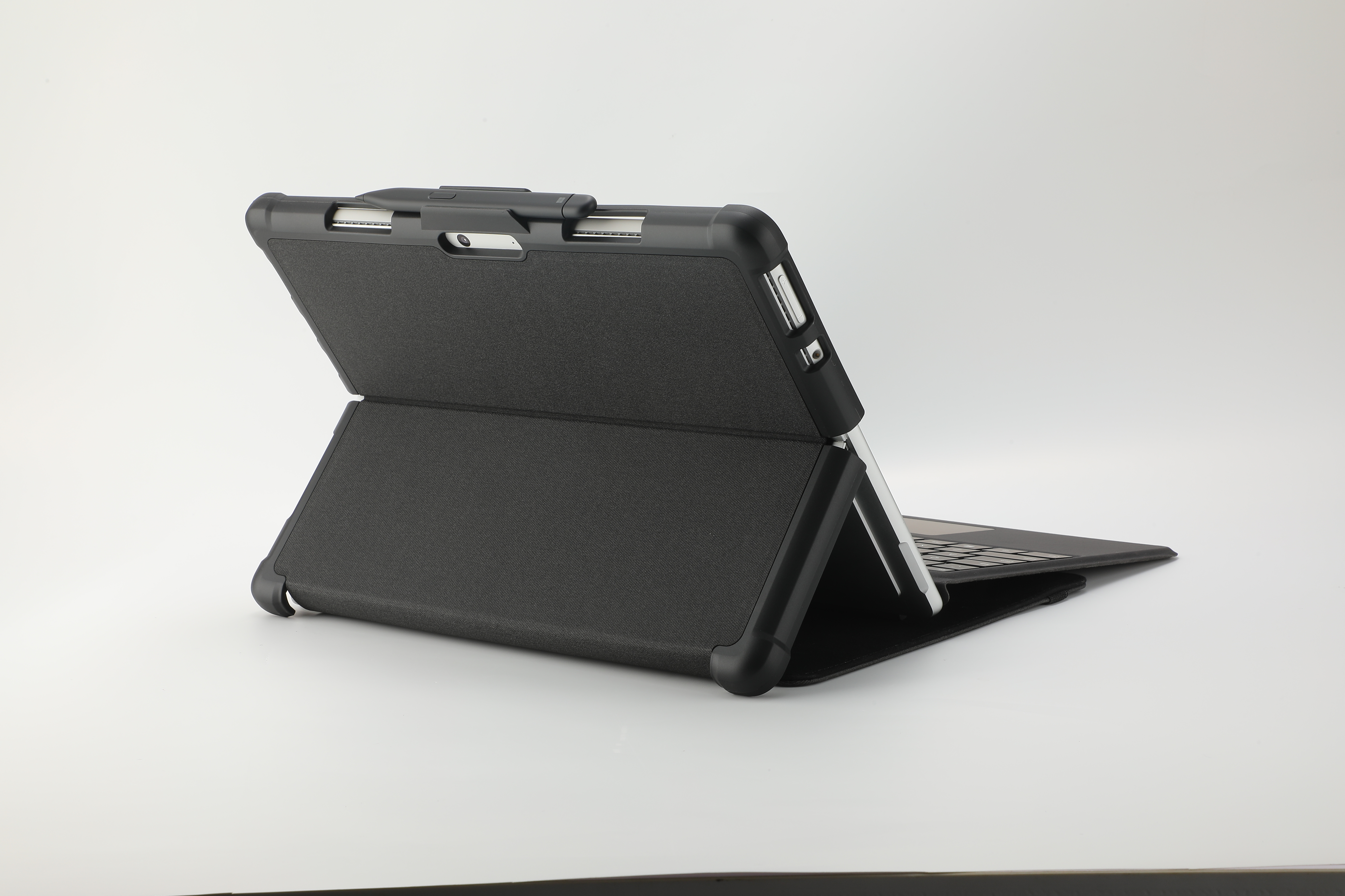 TPU rugged back case with folio PU leather cover for Microsoft Surface Go 1/2/3 & Microsoft Surface Pro 8/7/6/5/4